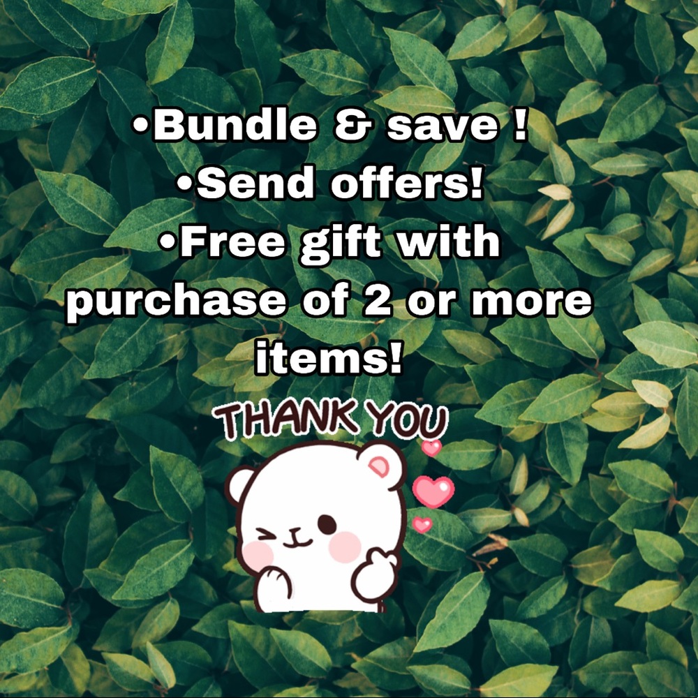 Save with bundling items!!!